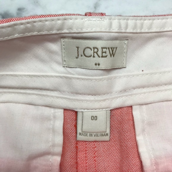 NWT J.Crew Factory Powdered Oxford City Fit Shorts - Picture 2 of 7